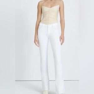 7 for All Mankind white jeans